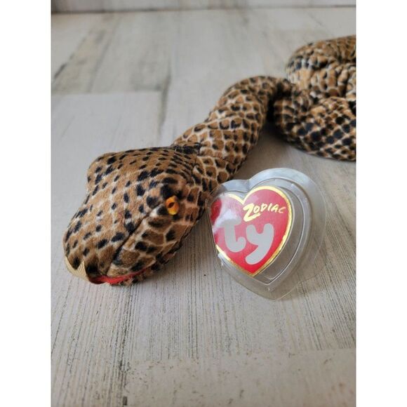 Beanie baby Zodiac snake vintage plush collectible figure - Picture 2 of 8